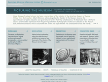Tablet Screenshot of images.library.amnh.org