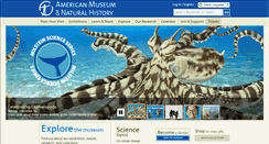 Desktop Screenshot of amnh.org