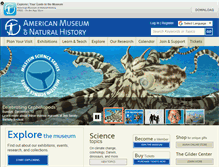 Tablet Screenshot of amnh.org